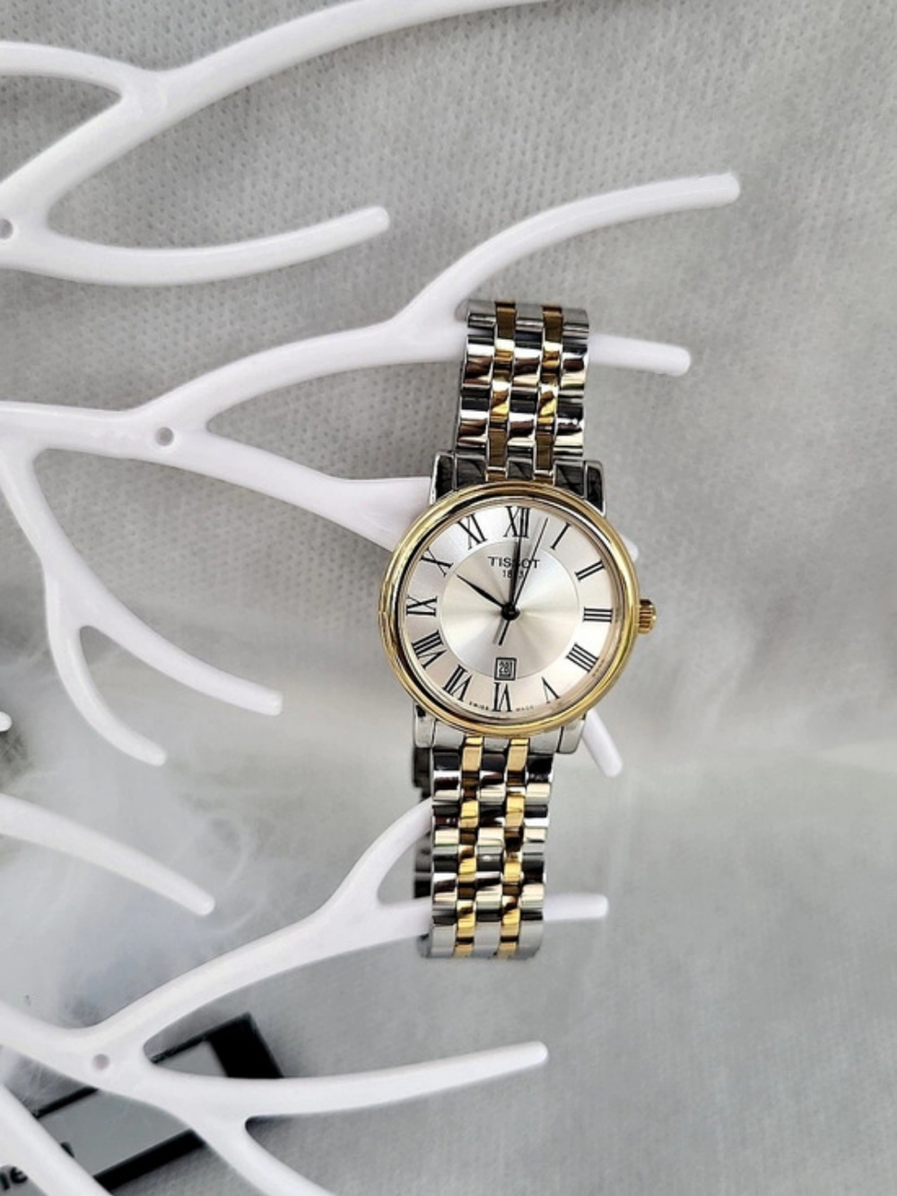 Tissot Le Locle Two-Tone Roman Numeral Watch. Not Original Pack # TS01 - Picture 3 of 12